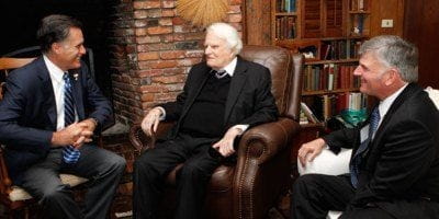 After Romney Meeting, Billy Graham Website Scrubs Mormon 'Cult' Reference